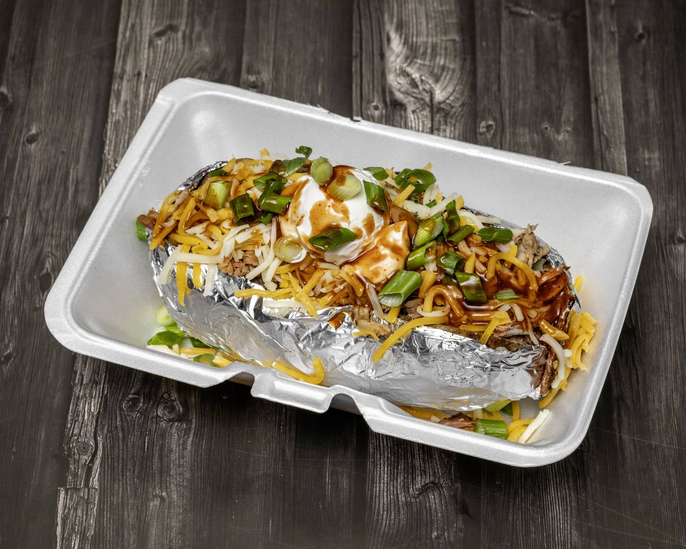 Big Back Loaded Potato